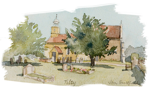Tilty Church illustration